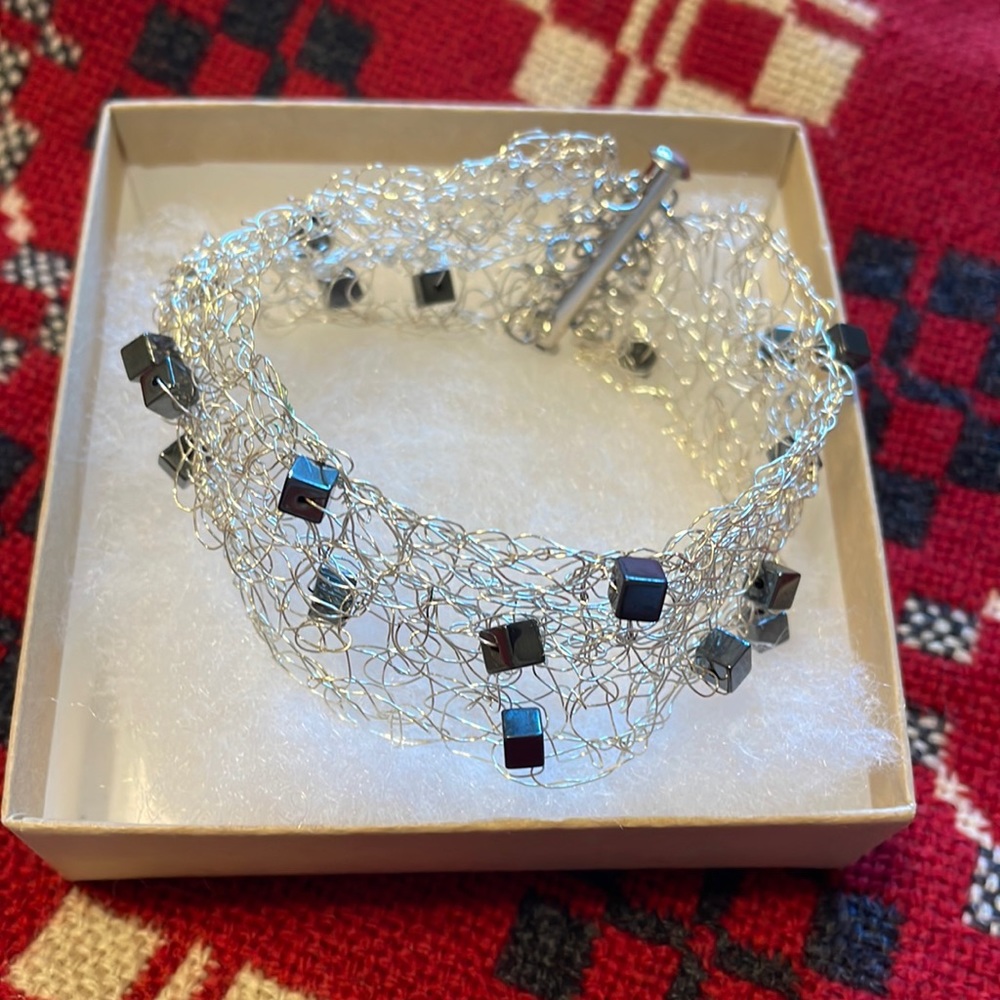 Unique Silver Cuff